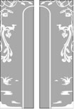 Рисунки для дверей купе, пример №34